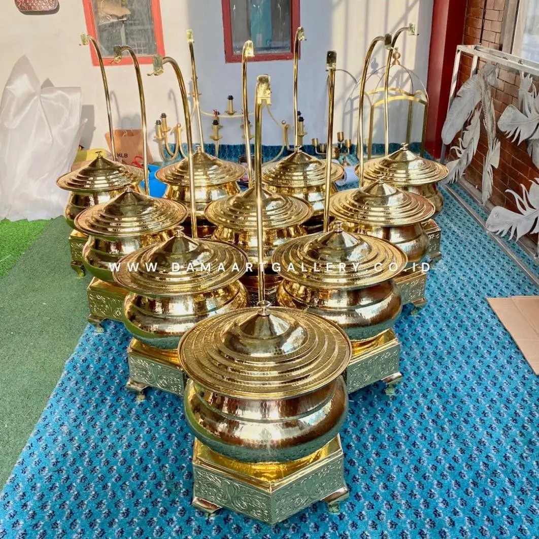 Alat Prasmanan Chafing Dish Kuningan